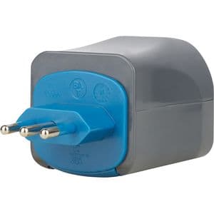 Picture 6 of Reisstekker Brennenstuhl adapter wereld 150 landen met aarding zwart