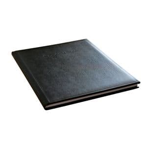 Picture 1 of Condoleancealbum Kangaro 260x210mm zwart