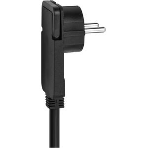 Picture 6 of Stekkerdoos Brennenstuhl Comfort Plus 6 voudig inclusief platte stekker 2 meter zwart