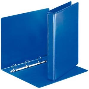 Picture 1 of Presentatieringband Esselte Essentials panorama A4 4-rings D-mechaniek 25mm blauw