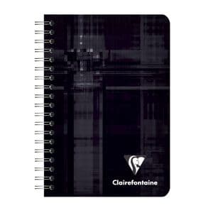 Picture 3 of Notitieboek Clairefontaine A7+ 95x140 ruit 5x5 100blz 90gr assorti