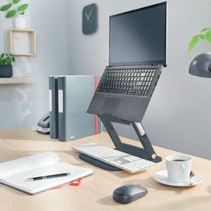Picture 6 of Laptopstandaard Leitz Ergo verstelbare multihoek grijs