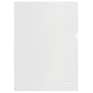 Picture 1 of Insteekmap L-model Esselte A4 100% gerecycled 0.10mm transparant 100 stuks