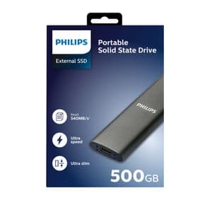 Picture 3 of SSD Philips External 500 GB Ultra Speed Space Grey
