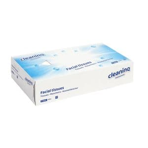 Picture 1 of Facial tissues Cleaninq F1 2-laags 100 vel wit