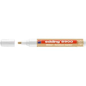 Picture 2 of Viltstift edding 8900 meubel rond 1.5-2mm licht eikenhout blister1st