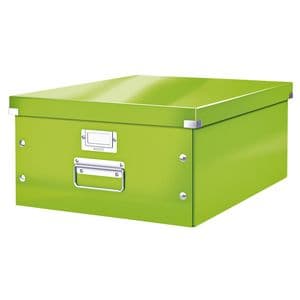 Picture 1 of Opbergdoos Leitz Click & Store WOW groot 369x200x482mm groen