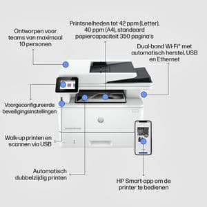 Picture 2 of Multifunctional Laser printer HP laserjet 4102fdw