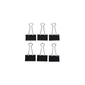 Picture 5 of Papierklem MAUL foldback 215 19mm zwart 6 stuks