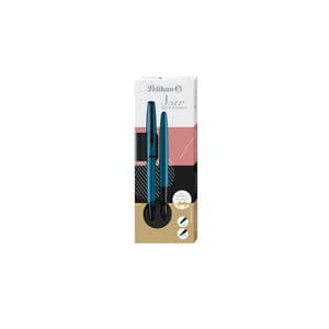 Picture 1 of Schrijfset Pelikan Jazz Noble Elegance K36+P36 medium aquamarine