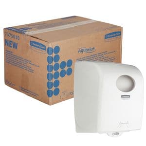 Picture 1 of Handdoekroldispenser Kimberly Clark Aquarius wit 7375