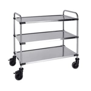Picture 1 of Serveerwagen met 3 plateaus 870x570x950mm