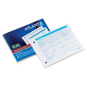 Picture 1 of Verlofaanvraag Djois Atlanta A6 105x148mm zelfkopierend 50vel