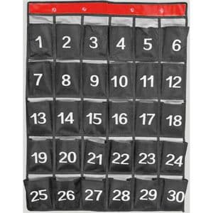 Picture 1 of Telefoontas Qbasic 30 vakken inclusief 4 haken