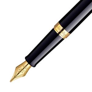 Picture 3 of Vulpen Waterman Hémisphère black lacquer GT medium