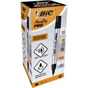 Picture 3 of Viltstift Bic Pro rond medium zwart
