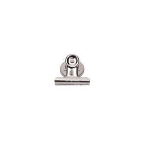 Picture 1 of Papierklem MAUL Bulldog met magneet 40mm zilver 2 stuks