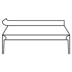 Picture 1 of Envelop IEZZY C5/6 114x229mm venster rechts strip wit 500 stuks