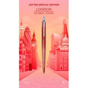 Picture 6 of Balpen Parker Jotter special edition London red CT medium
