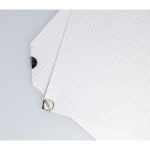 Picture 3 of Hoekclips Westcott aluminium zilverkleurig doos à 100 stuks