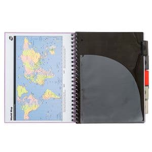 Picture 5 of Projectboek Pukka Pad Metallic Executive A4 lijn 5-tabs 4-gaats 200 pagina's 80gr assorti