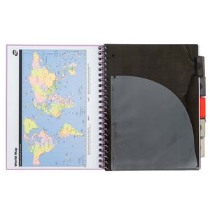 Picture 5 of Projectboek Pukka Pad Metallic Executive A4 lijn 5-tabs 4-gaats 200 pagina's 80gr assorti