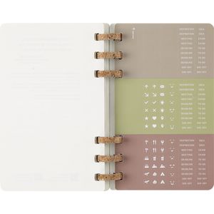 Picture 16 of Agenda 2025/2026 Moleskine 12M Academic Weekly 7dagen/1pagina Myrtle large sc black