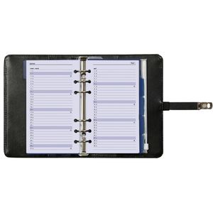 Picture 7 of Organizer Kalpa Personal inclusief agenda 2025-2026 7dagen/2pagina's bloemenzee zwart