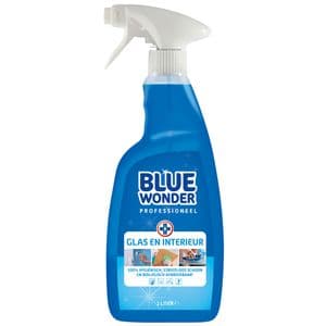 Picture 1 of Glasreiniger Blue Wonder Prof glas en interieur spray 1liter