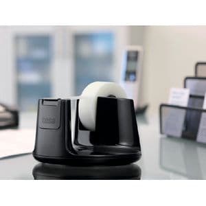 Picture 2 of Plakbandhouder tesa Easy Cut® compact + 1 rol plakband invisible 33mx19mm zwart