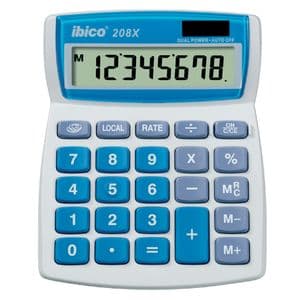 Picture 1 of Rekenmachine Ibico 208X