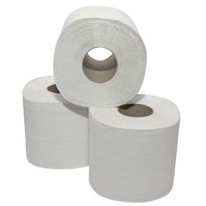 Picture 1 of Toiletpapier Cleaninq T4 2-laags 40x400 vel recycled wit