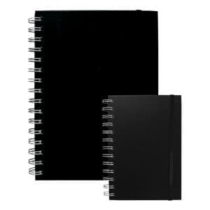 Picture 2 of Notitieboek Quantore A5 spiraal lijn 192 pagina's 80gr zwart