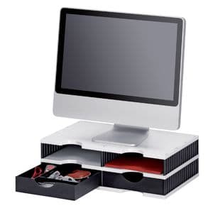 Picture 6 of Vakkenset Styrodoc A4 4 vaks zwart/grijs