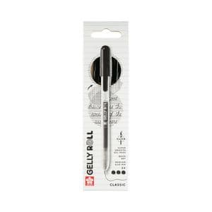 Picture 2 of Gelschrijver Sakura Gelly Roll Classic 08 klikfunctie zwart 3 stuks