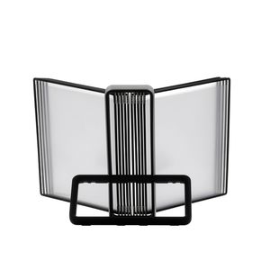 Picture 5 of Zichtpanelensysteem bureau Tarifold VEO PP A4 met 10-tassen zwart