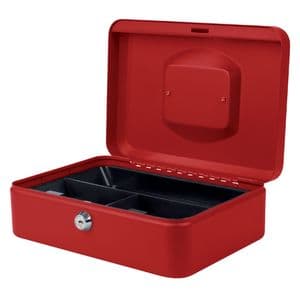 Picture 1 of Geldkist Pavo 250x180x90mm rood