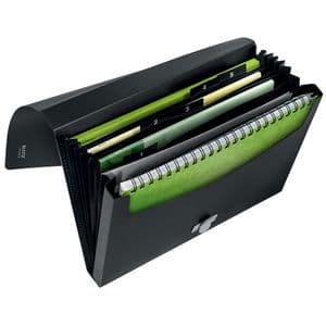 Picture 5 of Projectmap Leitz Recycle A4 5-vaks PP zwart