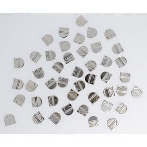 Picture 4 of Hoekclips Westcott aluminium zilverkleurig doos à 100 stuks