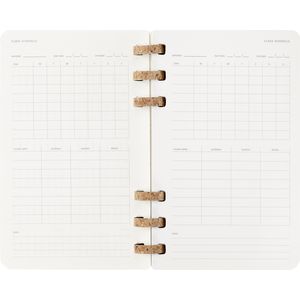 Picture 7 of Agenda 2025/2026 Moleskine 12M Academic Weekly 7dagen/1pagina Myrtle large sc black
