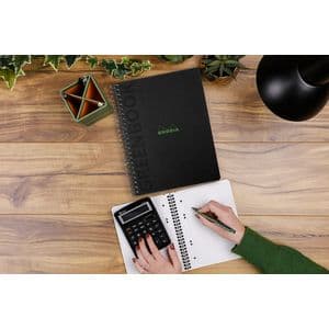 Picture 3 of Notitieboek Rhodia Greenbook recycled A5+ lijn 160 pagina's 90gr hc
