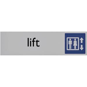 Picture 1 of Infobord pictogram lift 165x44mm