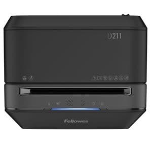 Picture 5 of Papiervernietiger Fellowes Powershred LX211 snippers 2x12mm zwart