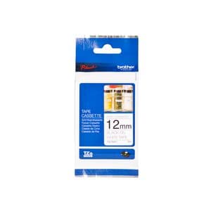 Picture 1 of Labeltape Brother P-touch TZe-N231 ongelamineerd 12mm zwart op wit
