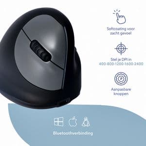 Picture 4 of Muis R-Go Ergonomisch HE Break Wireless Rechts M