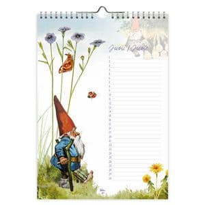 Picture 2 of Verjaardagskalender Rien Poortvliet Kabouter A4