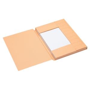Picture 1 of Dossiermap Secolor A4 3 kleppen 100% gerecycled karton 250 gr chamois