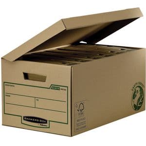 Picture 2 of Opbergdoos Bankers Box Earth flip top bruin