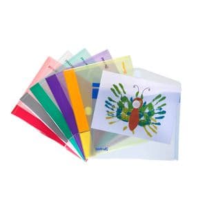 Picture 2 of Enveloptas Djois Color Collection A5 horizontaal assorti
