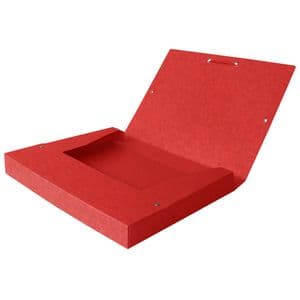 Picture 2 of Elastobox Oxford Top File+ A4 40mm rood